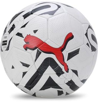 Puma Pallone da Calcio Orbita 2 TB 083775 White-Black-Red 5