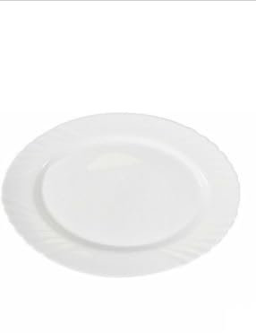 La Mediterránea Fuente de Cocina Everett Ovalado 36 x 25 x 2 cm (12 Unidades)