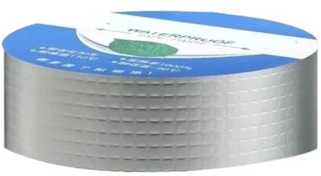 Värmeskyddstejp av aluminiumfolie, Silver aluminiumfolie Butyltejp Läckageskydd Tak Fönster Husbilar 5-20cm x 1-10m(5cm X 5m)