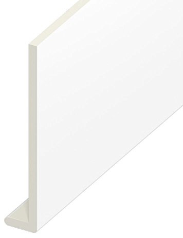 Fascia Boards 9mm 5M Length UPVC Eurocell Capping Boards White Various Sizes Options (175mm Capping Board)