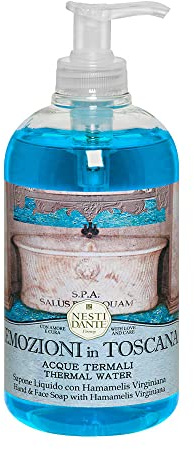 Nesti Dante Emozioni in Toscana Thermal Water (Liquid Soap/Flüssigseife 500 ml, Unisex, für alle Hauttypen geeignet) 661203