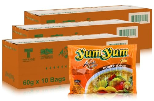 Asiafoodland YumYum Lot de nouilles instantanées Nombreuses variétés au choix