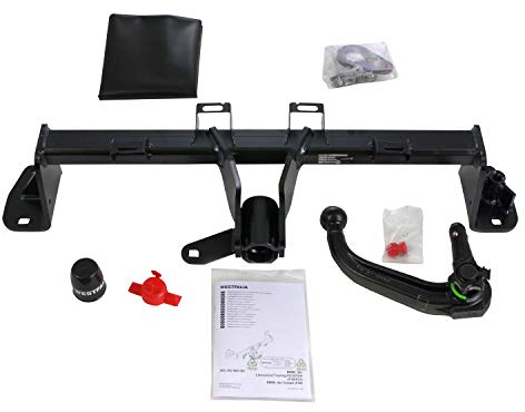 Westfalia-Automotive Detachable Swan Neck Towbar for BMW 3 Series, 4 Series - F31, F30, F32, F36, F33 - 1800kg Towing Capacity