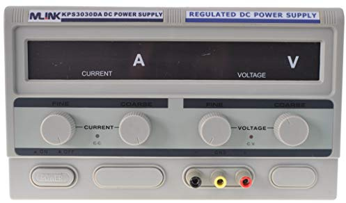 Fuente de Alimentación Regulable Mlink KPS3030DA 0-30V 0-30A 900W CC Display LED Laboratorio