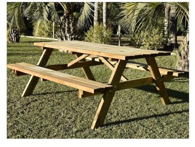 Faura - Mesa Picnic - Madera tratada