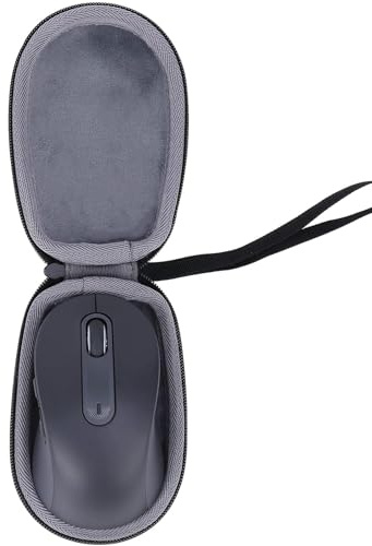 co2CREA Hard Travel Case for Logitech Signature M650 Wireless Mouse | Shockproof EVA Shell with lightweight Hand Strap for Outdoor Travel, Case Only