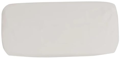 Lisola Sábanas bajeras para bebé, para cuna, cuna, cochecito, 35 x 75 cm, con esquinas elásticas, fabricadas en Italia, algodón puro, ligeras y delicadas, modelo Pix, color marfil