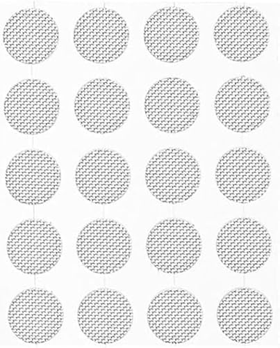 Gowxs 20 Stück Ohrhörer-Filter, Netzfilter, Kopfhörer-Schutzfilter, Kopfhörer-Zubehör, In-Ear-Kopfhörer (4 mm)