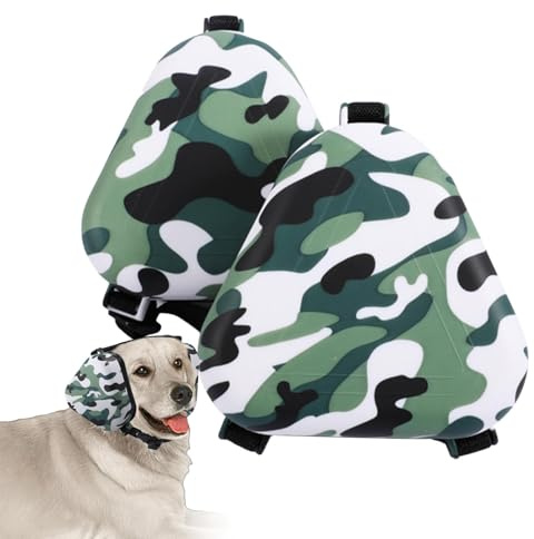 Protection des oreilles du chien - Casque anti-bruit apaisant pour chien pour la protection contre le bruit | Couverture confortable pour les oreilles du chien, protection respirante pour l'audition