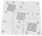 Wonky Log Cabin Trim Tool, Finished Blocks Quilt Ruler Acrylic Creative Grid Curvy Log Cabin Trim Tool (8 Inch)