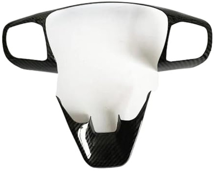 Para F&ord Para Fiesta MK8 Para Kuga Para Escape 2019-2022 Cubierta Volante Automóvil Embellecedores Marco Botones Accesorios Para Automóviles
