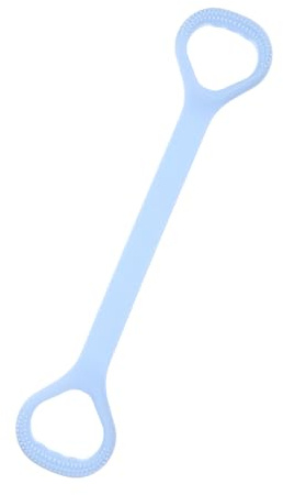 Elastisches Widerstandsband mit 8 Stück-Form, Silikon, für Gym | Home Training, Muskeltraining, Beinformung und Hüftformung, Schützt die Hände, Kreative Form