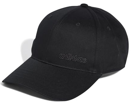 Adidas Unisex - Adulto Baseball Cap Linear Outline, Black/White, M-L