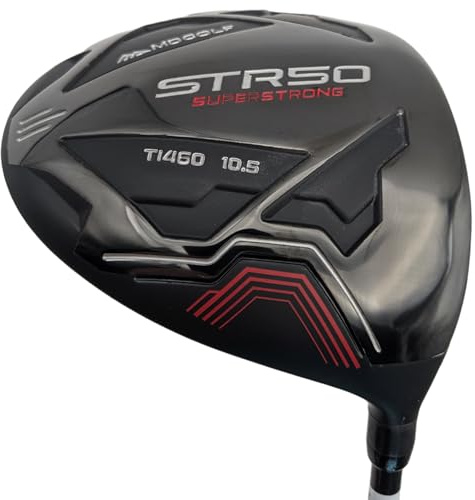 MD Golf STR50 Superstrong Driver für Herren, 10,5 Grad Loft Ti 460 (steif)