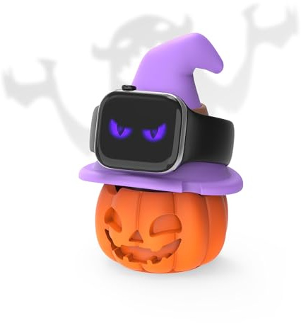Sikai Pumpkin Charger Stand Compatible with Apple Watch Series Ultra3/Ultra2/Ultra/11/10/9/8/7/6/5/4/3/2/1, for iWatch 49/46/45/44/42/41/40/38mm Silicone Watch Stand, NOT included Charger