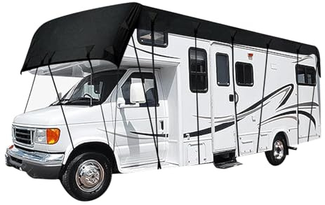 xowwyue Fundas para techo de caravana, protector impermeable a prueba de nieve, cubierta de techo para caravana, para remolque, autocaravana, jardín, balcón, patio, césped