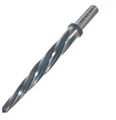 3/8 1/2 5/8 3/4 13/16 Ponte Alesatore conico Mandrino Punte da Trapano per Lega di Acciaio Alluminio Metallo Legno Spirali Flauto
