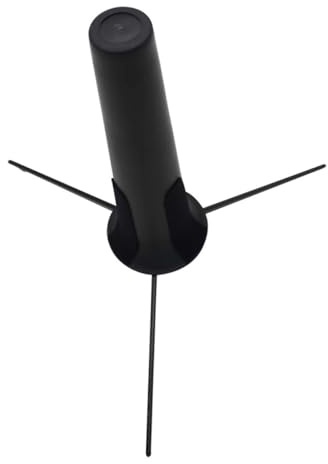 Mikikit Faltbarer Saxophonständer für Sopransaxophon B saxophon Leichter Metall Kunststoff Halter Stabiler Ausstellungsständer für Reisen und Bühne