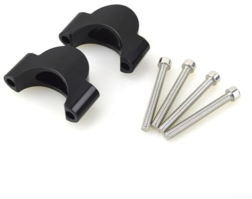 for TT Handlebar Riser Spacer Kit for 31.8mm Bars, Aluminium Alloy for Aero Bar Heightening Pads, for Triathlon Cycling Booster Set, Time Trial and Road Bike Components(20MM)