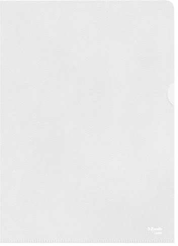 Leitz Esselte Sichthüllen-Set Standard Plus, 10 Stück, A4 Format, Farblos mit matter Oberfläche, 0,115 mm PP-Folie, 54820