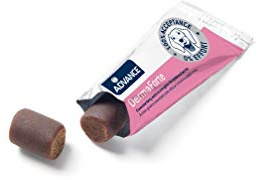 ADVANCE Dermaforte - Complément Nutritionnel pour Chien - Boîte de 20 Unités avec 2 particles de 5gr