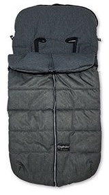 Pirulos Denim Velour - Saco carro, color gris