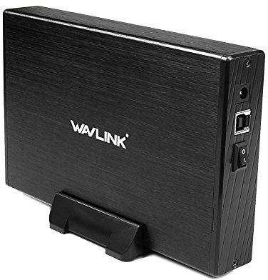 WAVLINK L'alloggiamento del disco rigido esterno USB 3.0 per SSD SATA da 3,5 pollici e dischi rigidi HDD supporta unità UASP e 12 TB (non contiene un disco rigido)