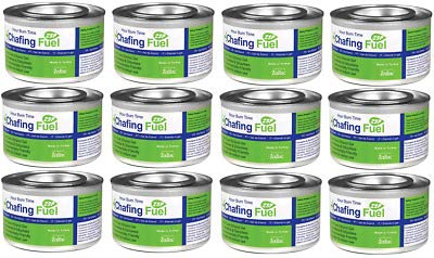 Zodiac 12 x 3. 5 Hour Chafing Dish Fuel Gel Cans
