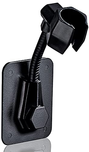 Trsnzul Soporte de Ducha Soporte Ducha Pared Regulable Soporte Ducha Soporte Alcachofa Ducha Soporte Ducha Adhesivo Soporte Ducha Soporte Ducha Pared para Accesorios Baño (Negro)