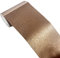 Tapetenbordüre aus gebürstetem Metall, selbstklebend, wasserdicht, dekorativ, für Badezimmer, Wohnzimmer, Küche, Wand, 10 cm x 5 m, Braun