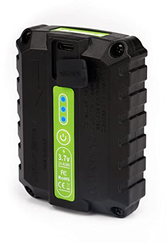 Huepar 3.7V / 6600mAh Li-ion Battery Only Applicable to Huepar Laser Level 703CG 704CG