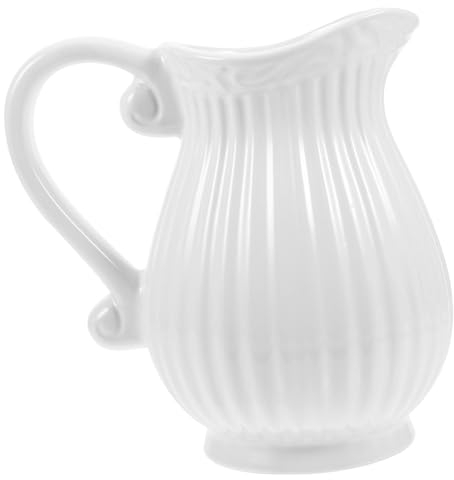 ABOOFAN Keramikkrugvase Blumenvase Aus Keramik Krugvase Im Landhausstil Für Tischdekoration Mit Stabilem Stand Geruchsneutral