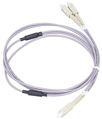 Cavo Ottico Armato, Cavo Patch in Fibra Ottica Multimodale con Elevate Prestazioni di Trazione per Aree Pericolose per Esterni (3 metri)