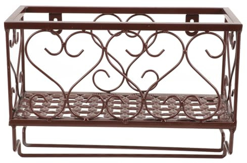 LALADEFIEE Portabicchieri Da Parete Supporto Per Calici e Bottiglie Di Vino Design Elegante Per Cucina Bar e Ristoranti Facile Installazione e Accesso Rapido