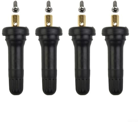 Set mit 4 Reifendrucksensor-Ventilen, kompatibel mit Ford Fiesta, Focus und Mondeo Autos