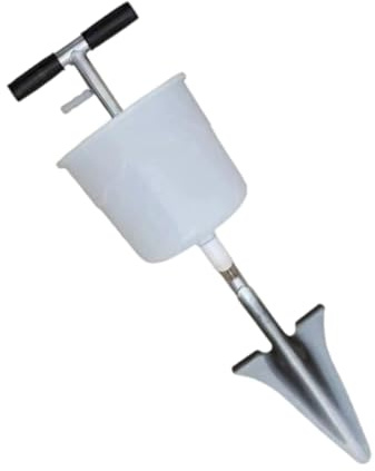 AlluraPet Spandiconcime portatile per seminatrici da giardinaggio, 93 cm x 22 cm, per allevamento di mais
