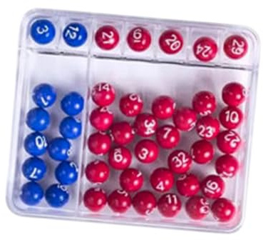 Divertida máquina de lotería – Selector de números aleatorios con bolas | Selector de caracteres portátil para adultos, generador de números de la suerte para juegos, , diversión en la oficina