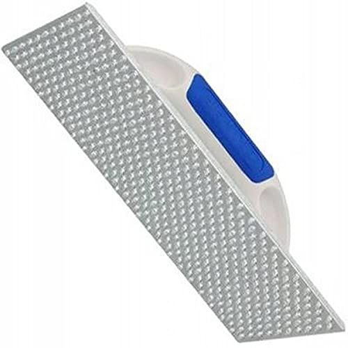 Großer abrasives Reibebrett K0340, rau, 380 x 160 mm, perforierte Weißblechplatte