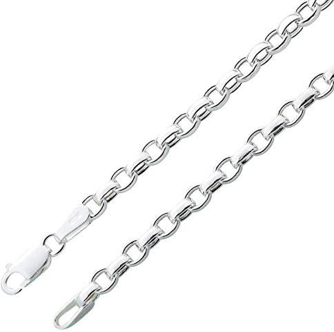 Ch.Abramowicz Erbskette 3,6mm Armband Silber 925 rhodiniert UNO A ERRE 45