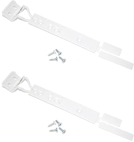 Ufixt Universal Integrated Sliding Door Hinge Mounting Kit Pack of 2 Compatible With Diplomat Hotpoint Hygena Hoover