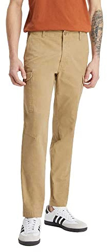 Dockers CARGO SLIM TAPERED, Casual Pants Hombre, Dorado (Harvest Gold), 34W / 32L