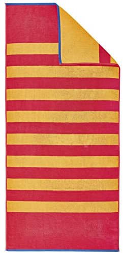 Dyckhoff Strandtuch Liegetuch 'Stripes' 80 x 180 cm Rot