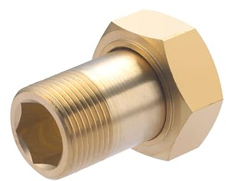 Racor unión doble 2 piezas macho 3/4 hembra 1' con tuerca loca | Ideal para adaptar conexiones en fontanería y calefacción | Resistente, desmontable y fácil de instalar | QUICK PLOMBERIE