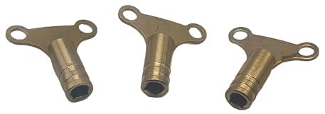 Aretro Radiator Bleed Key for Bleeding Radiators UK 5mm Radiator Key Easy to Use (Radiator Key Butterly 3 Pack)