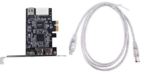 Tarjeta de expansión de cable Firewire PCI de 3 puertos para Express 1394B y 1394A XIO2213B chipset adaptador Pcie tarjeta de expansión