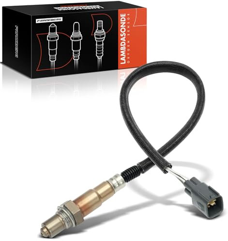 Frankberg 1x Sonda Lambda Sonda di controllo prima del catalizzatore 4-Poli Compatibile con 107 PM PN 1.0L 2005-2014 E15 1.3L 2009-2012 GS S16 3.0L 4.3L 1997-2004 Replace# 0258006720