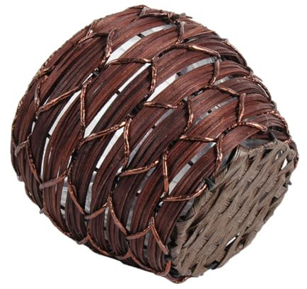 Yardwe Eleganter Blumentopf Aus Rattan Pflanzenkorb Handgefertigt Gewebt Für Anlässe
