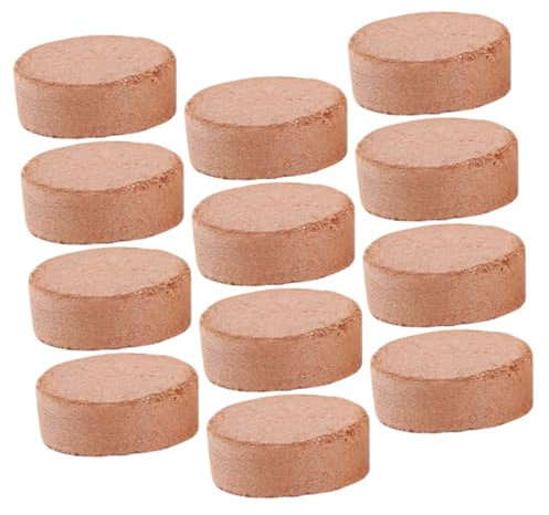 Gatuida 60 Stück Kokoserde Pflanzsubstratblöcke Für Aussaat Und Gartenbedarf Klein Kompakt Nährstoffreich Wasserspeichernd Für Zimmerpflanzen Und Outdoor