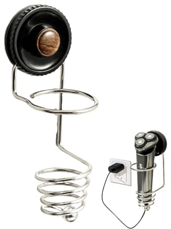 Keyubria Soporte Para Cepillo Eléctrico De Pared | Portapasta Dentífrico De Acero Inoxidable Con | Organizador De Artículos De Higiene Para Baño Cocina Ducha