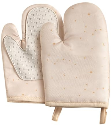 Maniques De Four Résistantes À La Chaleur - Gants De Four Résistants Pour Cuisine,1 Paire De Maniques Anti-dérapantes Et Imperméables, Accessoires De Cuisine Pour Cuisson, Pâtisserie, Grillade, Pour B